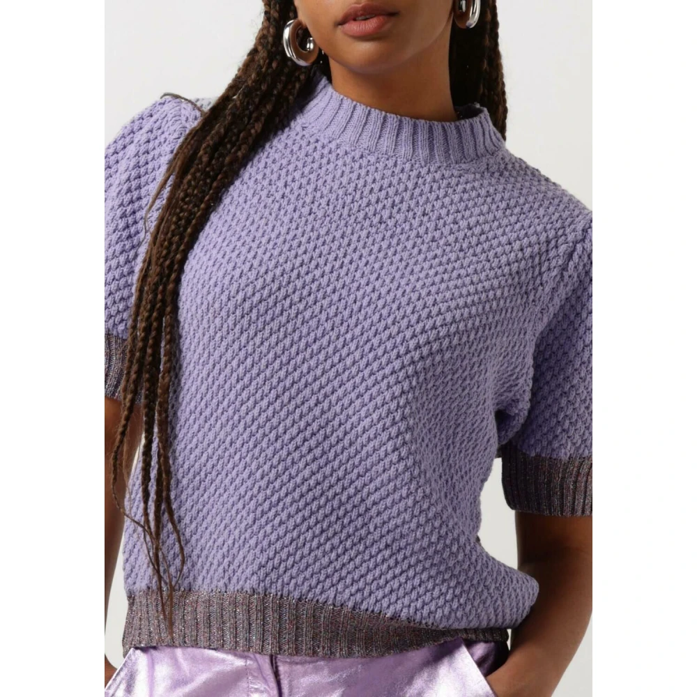 Amaya Amsterdam LIV Sweater & Vest Purple Dames