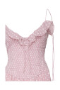 pink-retro-ruffled-neckline-dress
