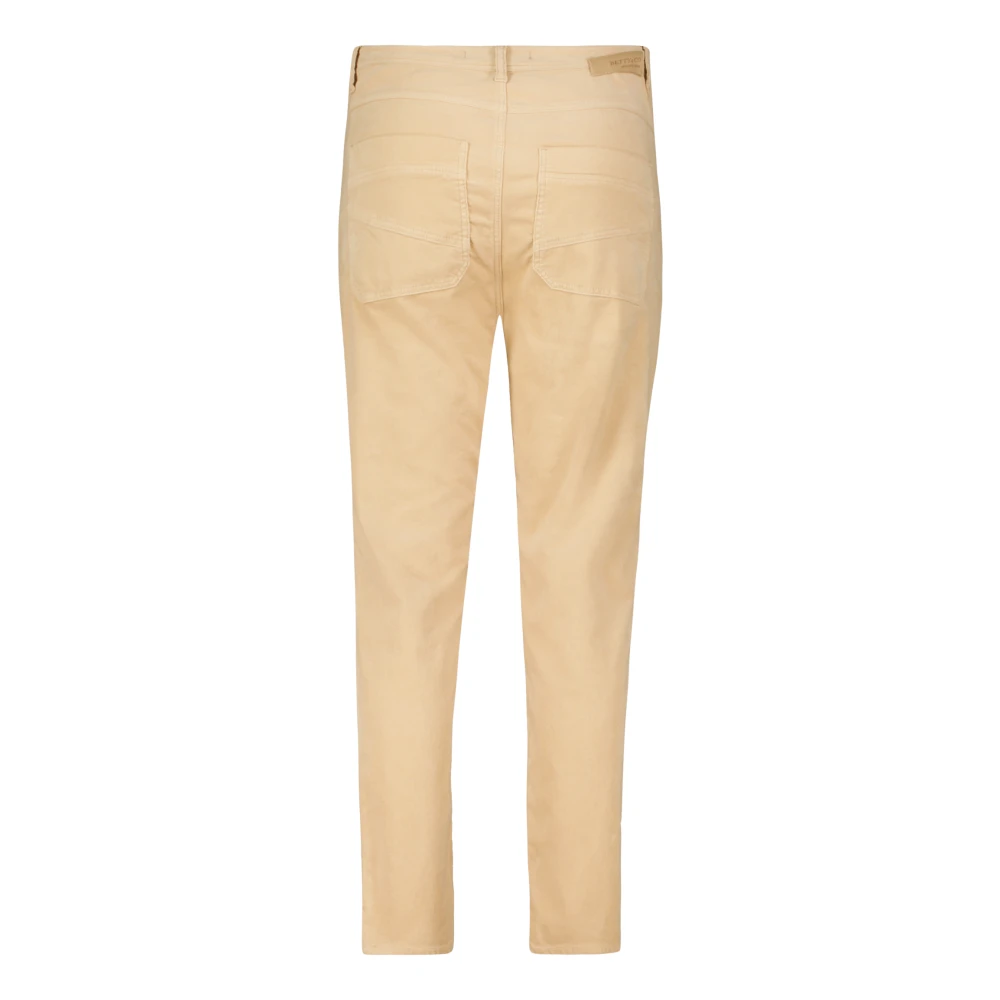 Betty & Co Casual Broek met Zakken Beige Dames