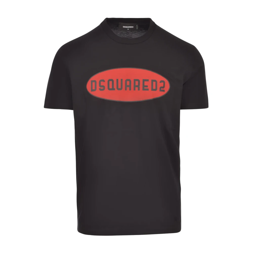Dsquared2 T-Shirt Black Heren