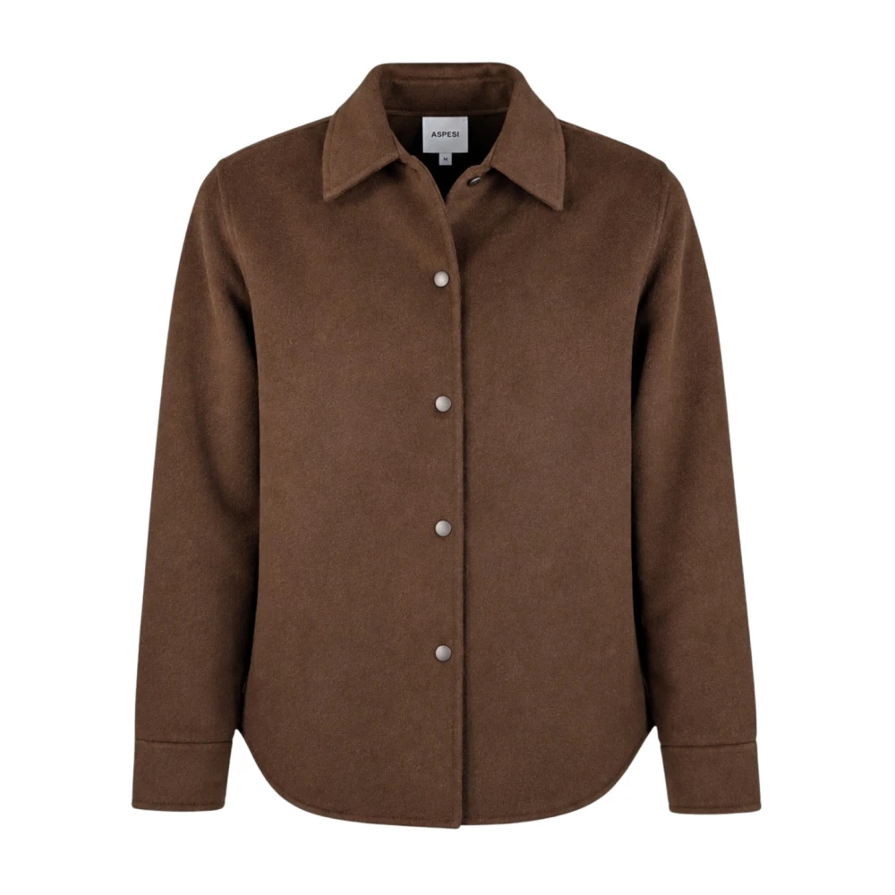 Aspesi Donna Marrone - Camicia W6 - Blouses & Shirts - S - Immagine 3