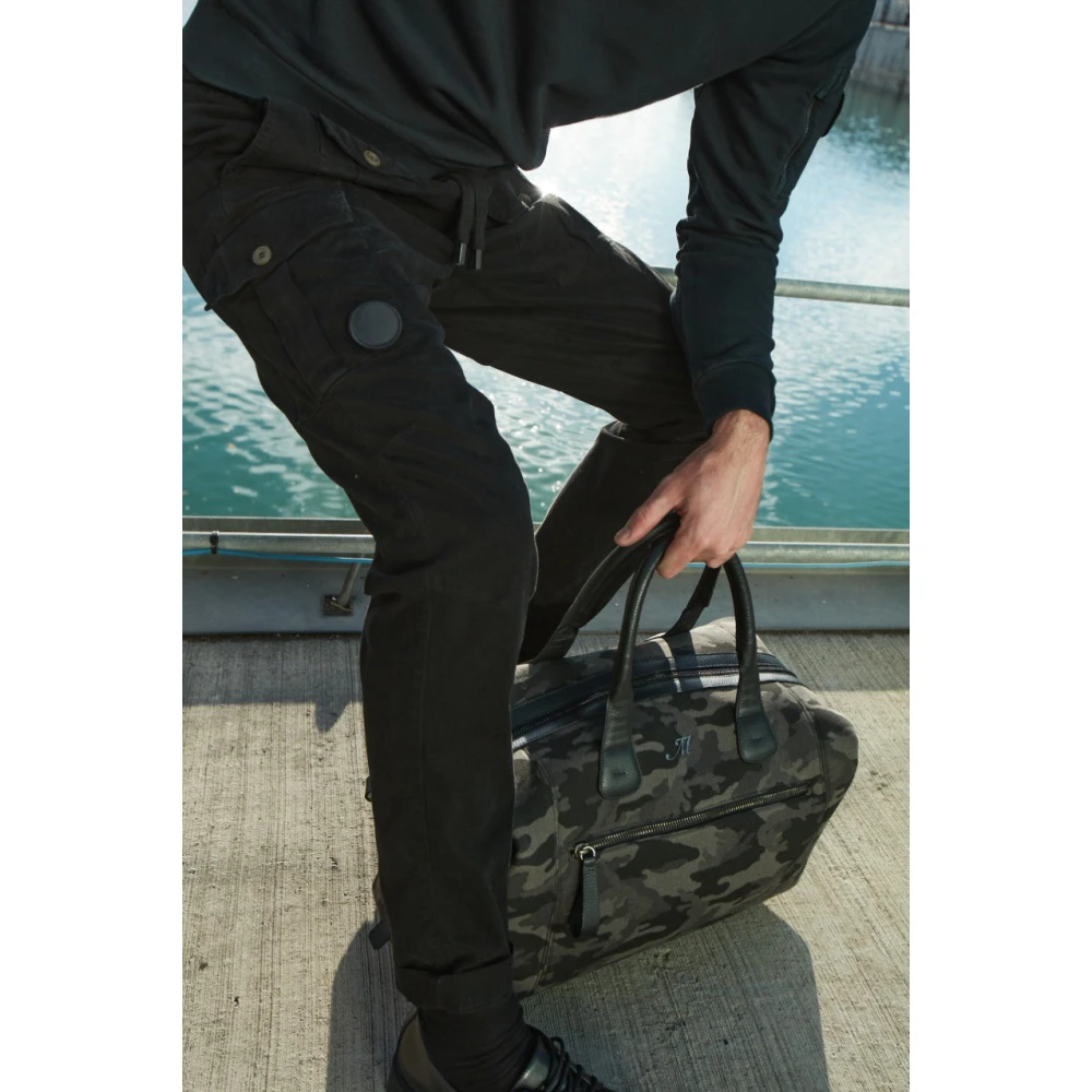 Mason's Cargo broek met wortelpasvorm Limited Edition Black Heren