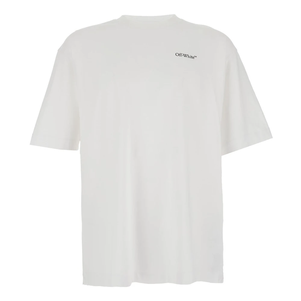 Off White Men's White Half Arrow Skate T-Shirt