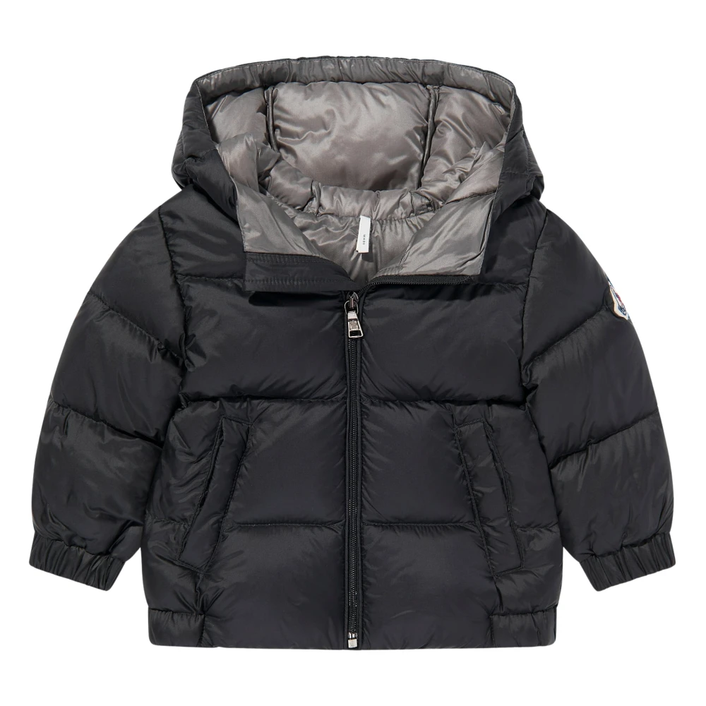 Moncler , Winter Jackets, Male, Black, 3 M, New Macaire Down Jacket