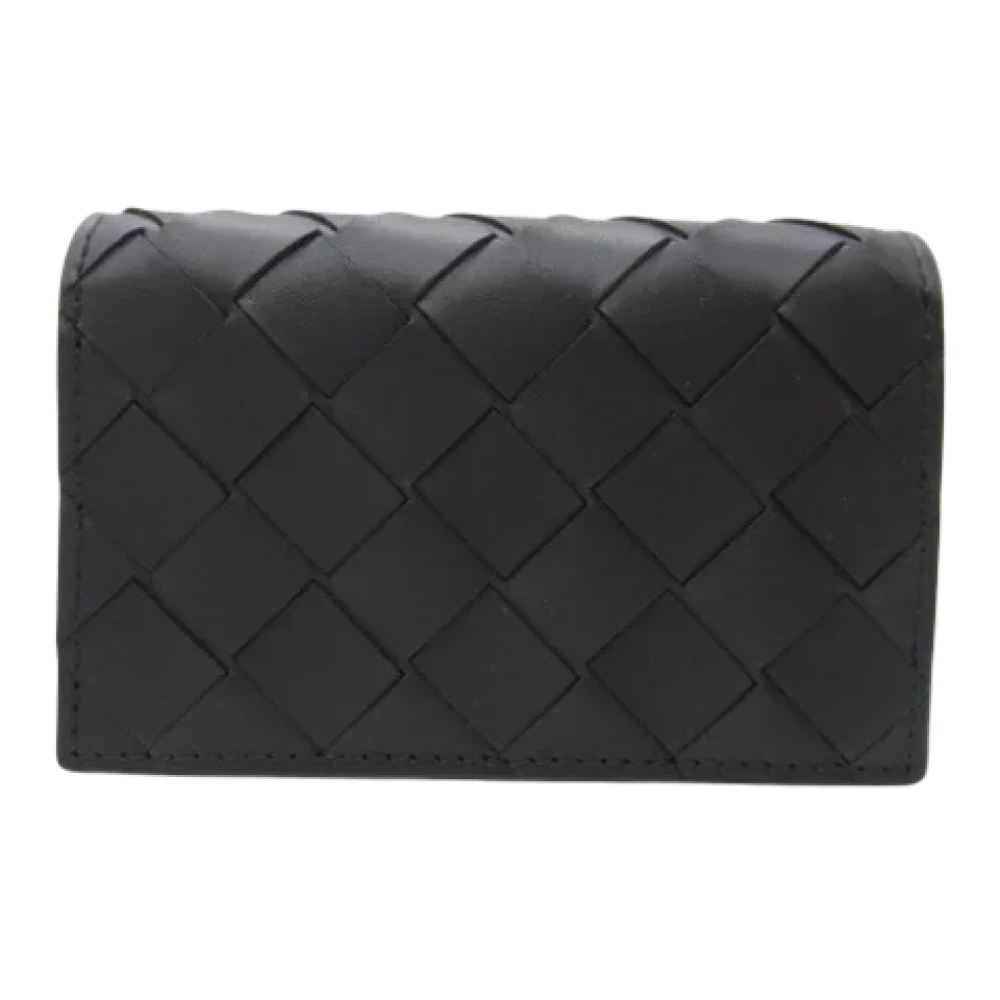 Bottega Veneta Vintage Pre-owned Leather home-office Black Dames