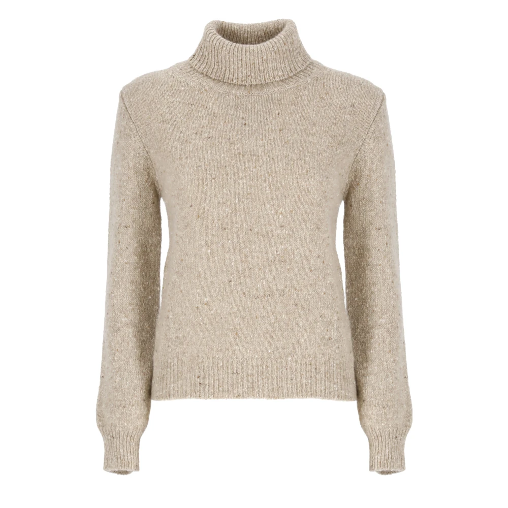 Kangra Kasjmierwol Beige Trui Vrouwen Beige Dames