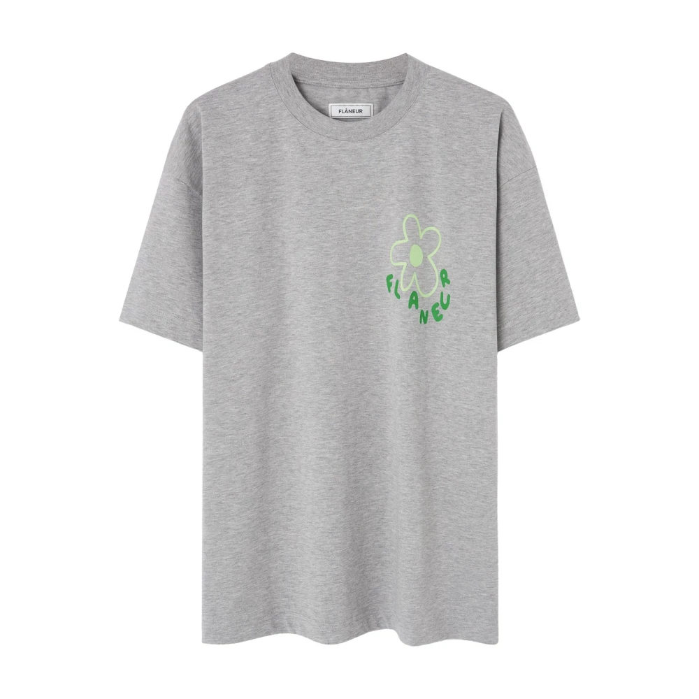 Flâneur - Tops > T-Shirts - Gray - Flâneur - Modalova