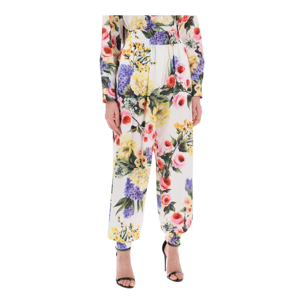 Dolce & Gabbana Cropped Trousers Multicolor Dames