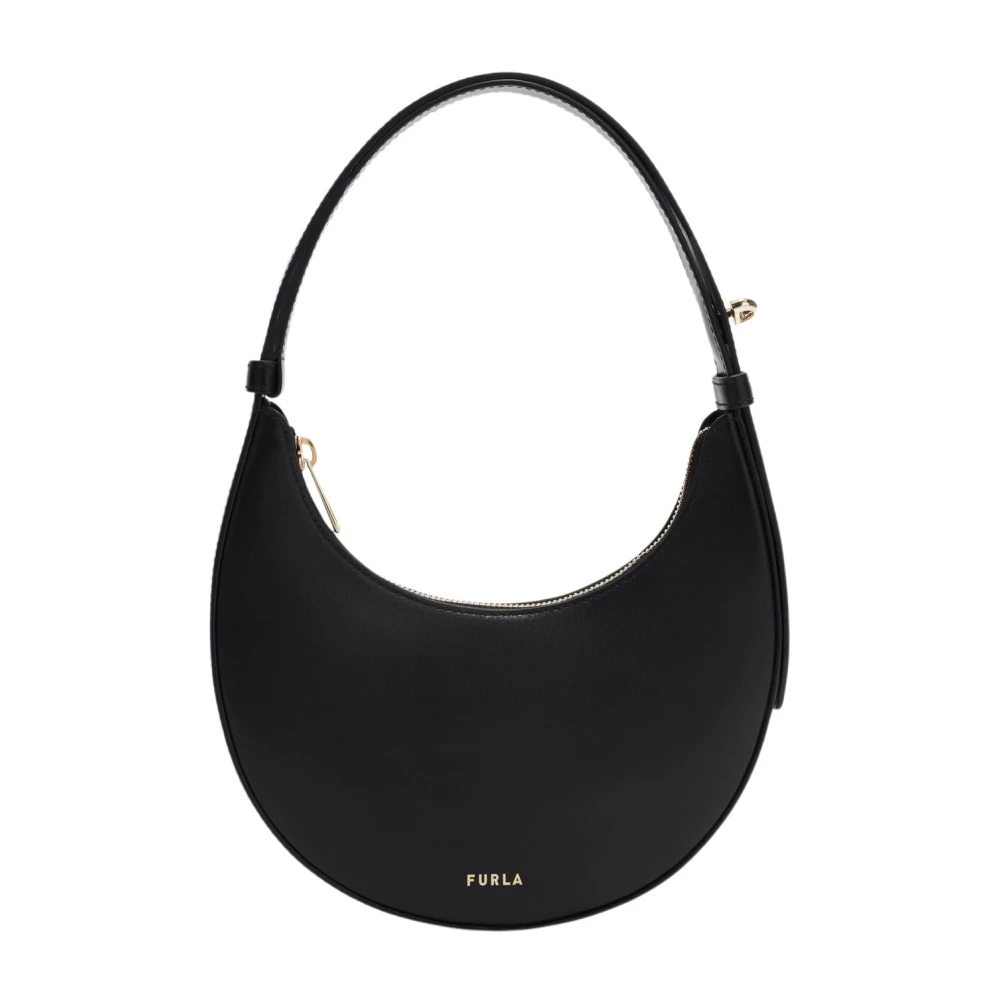Furla Women's Black Delizia Mini Bag - Shoulder Bags - One Size - Bags