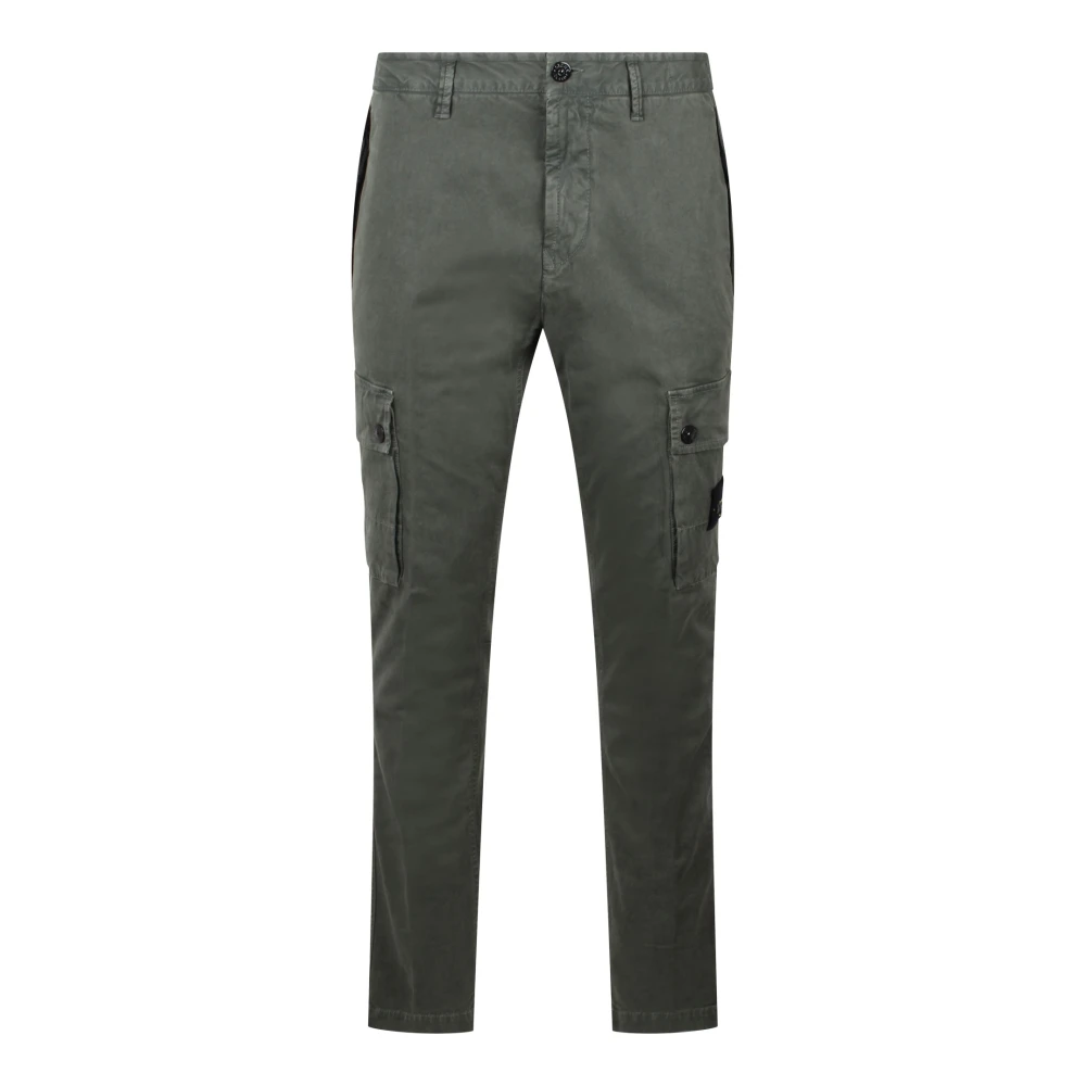 Stone Island Slim Cargo Broek Green Heren