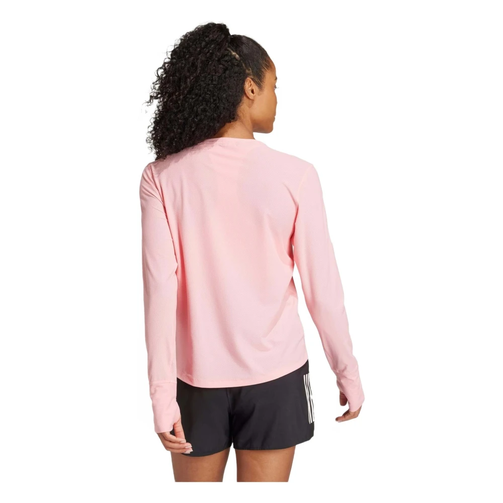 Adidas Own the Run Longsleeve T-shirt Pink Dames