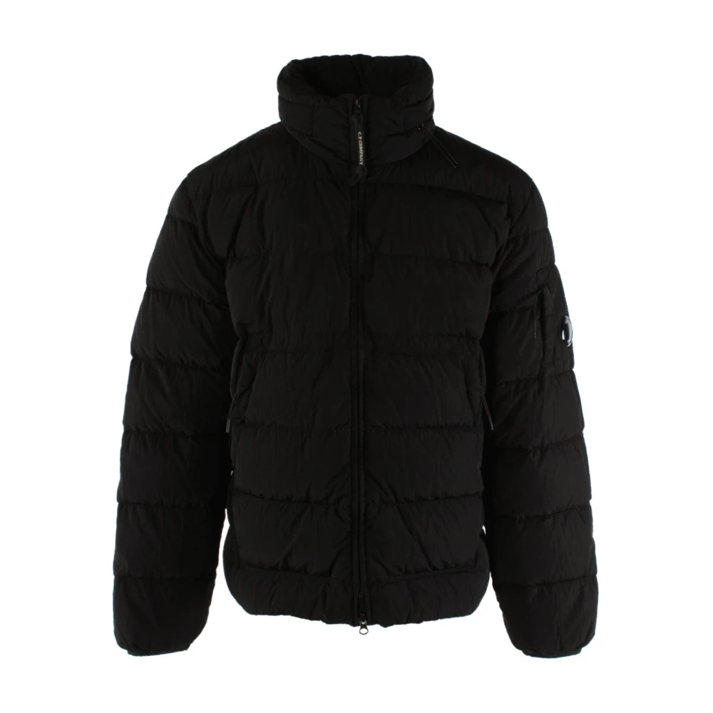 C.P. Company Chrome-R Zwarte Nylon Herenjas Black Heren
