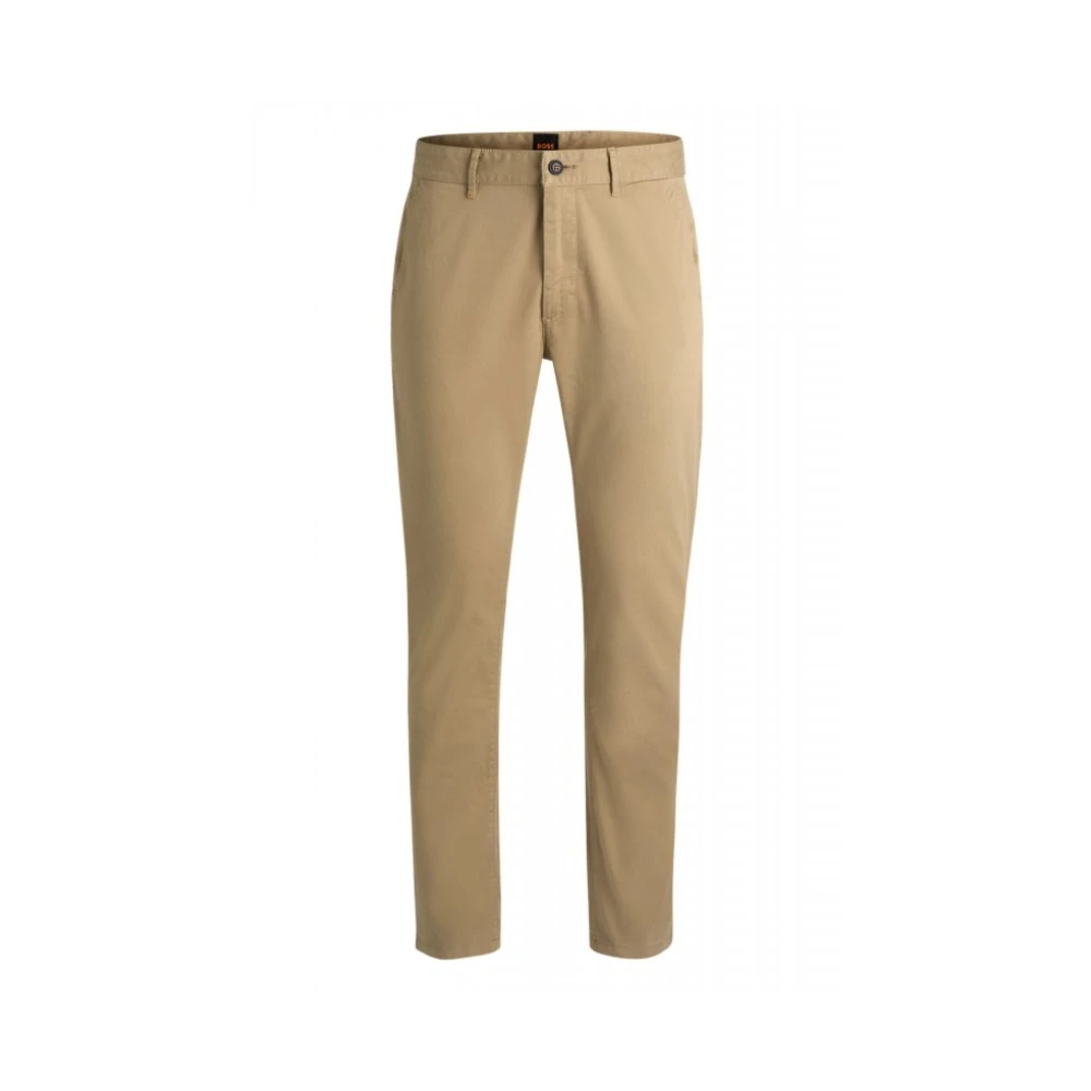 Boss Uomo Beige Pantaloni, W38, New,