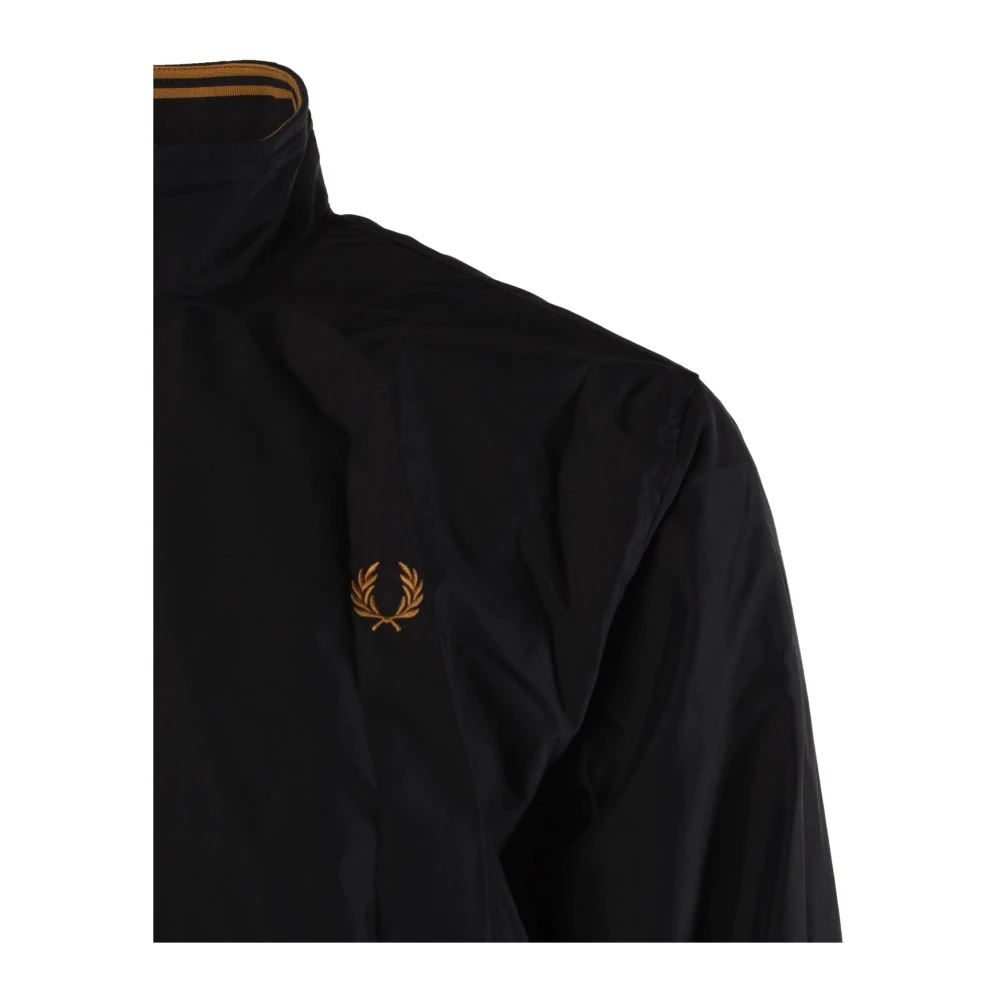 Fred Perry Blauwe Stijlvolle Herenjas Blue Heren