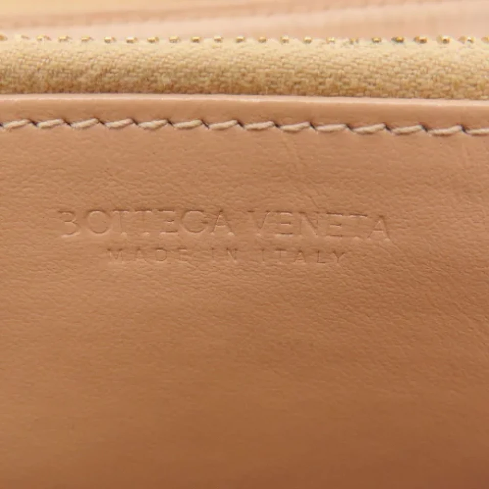 Bottega Veneta Vintage Pre-owned Leather wallets Brown Dames