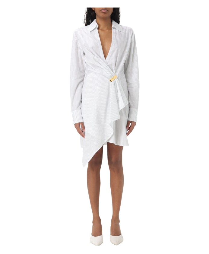 robe-chemise-popeline-ornee-de-bijoux