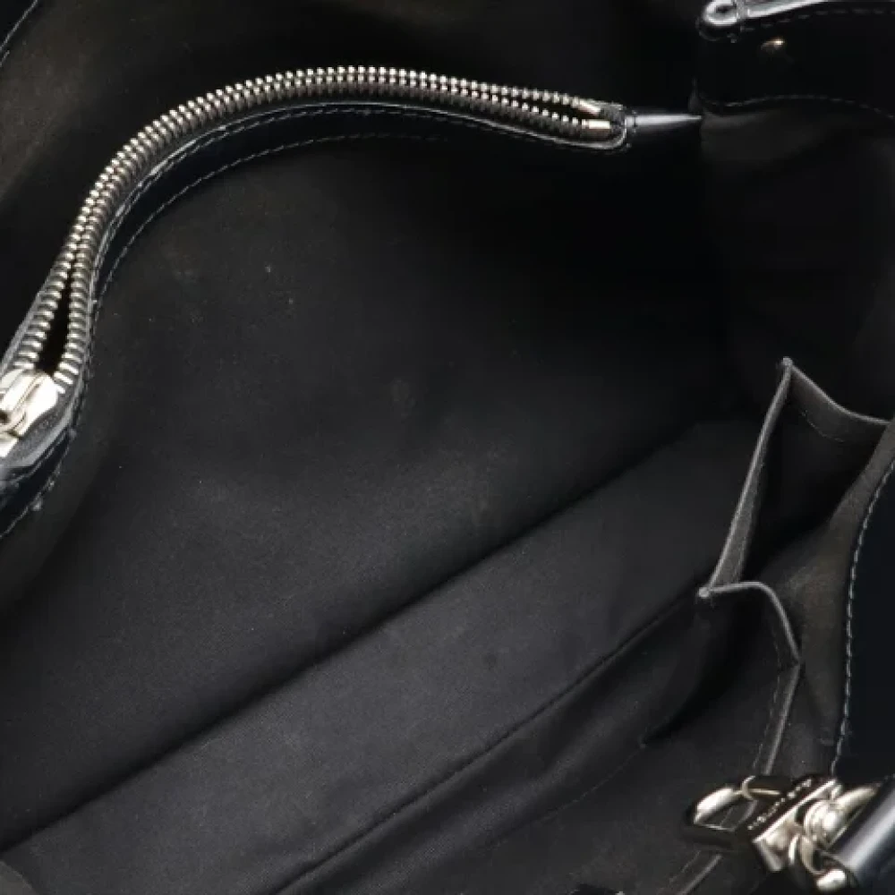 Louis Vuitton Vintage Pre-owned Leather handbags Black Dames