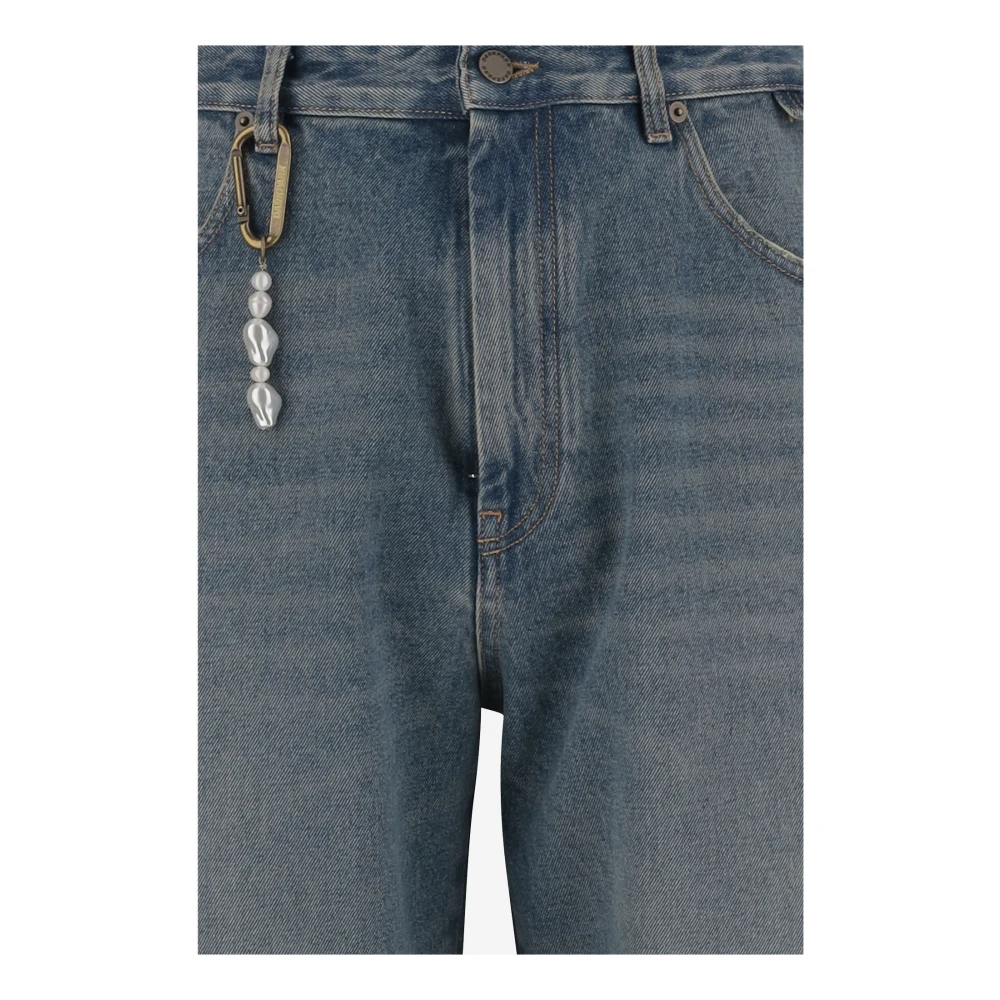 Darkpark Relax Fit Worker Denim Broek Blue Heren