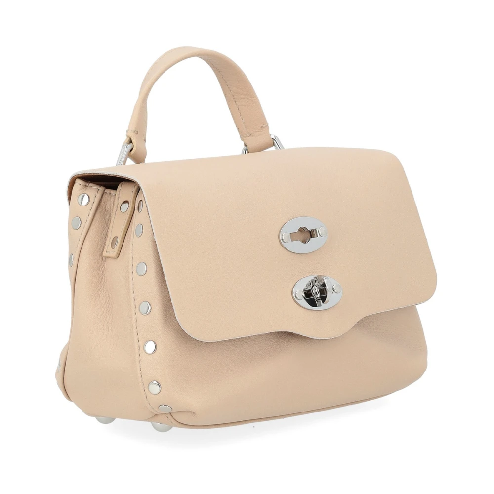 Zanellato Beige Bloom Postina Piuma Tas Beige Dames