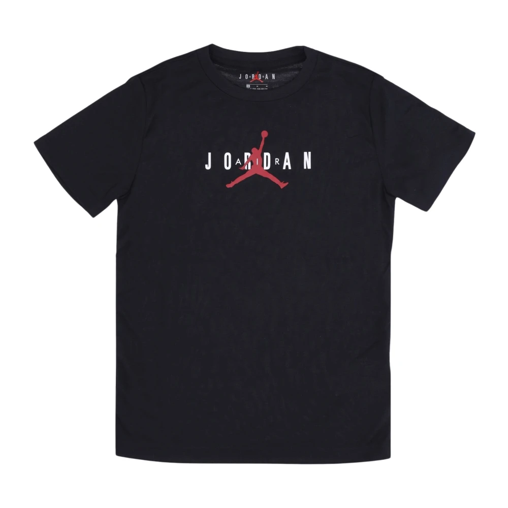 Jordan Grafisk T-shirt Svart Pojkens T-shirt Black, Unisex