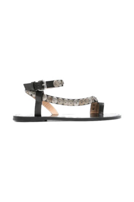 studded-leather-flat-sandals