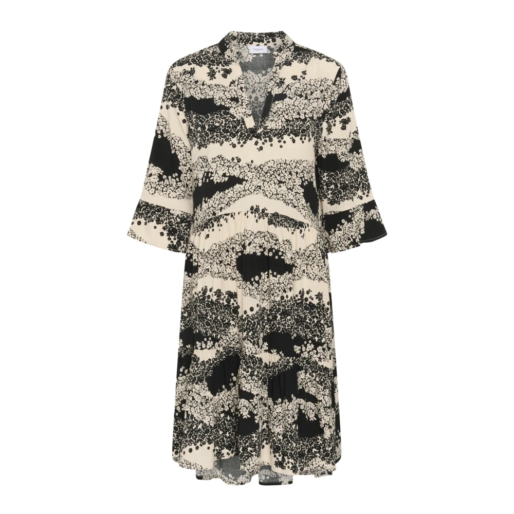 Saint Tropez Women's Multicolor Midi Dresses, M, Edasz Dress