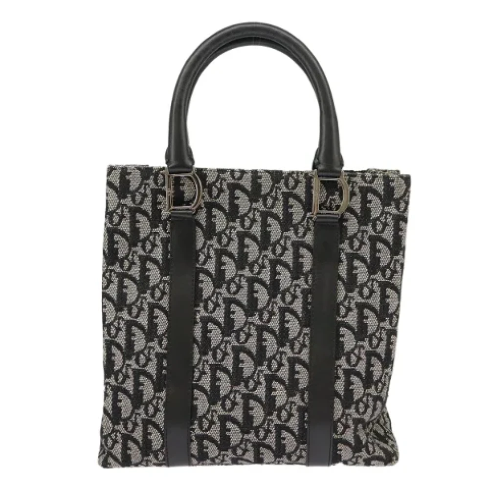 Dior Vintage Pre-owned Canvas dior-bags Blue Dames