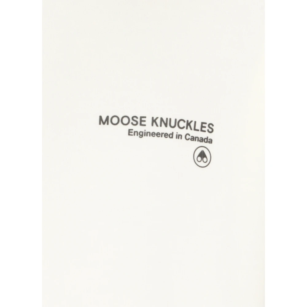Moose Knuckles Hoodies White Heren
