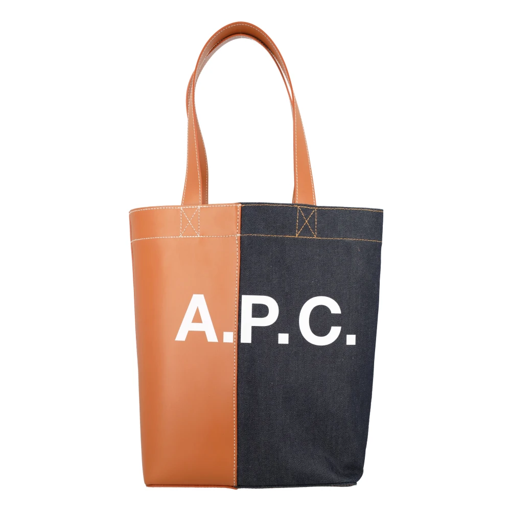 A.p.c. Karamel Handtas Axel Tote Tas Multicolor Dames