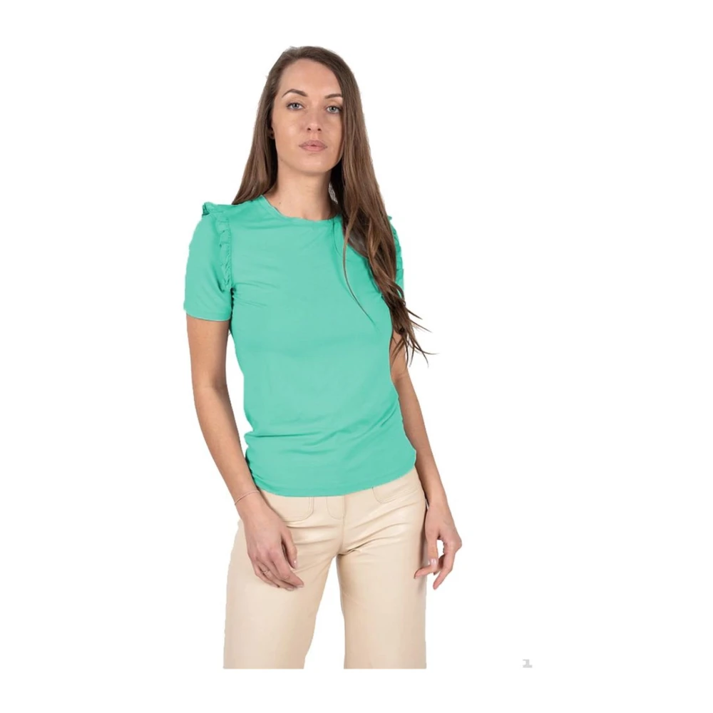 PATRIZIA PEPE T-Shirts Green Dames
