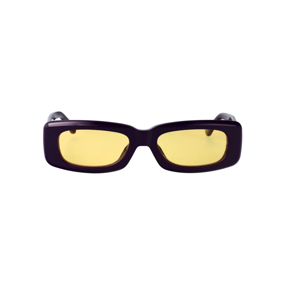 The Attico Purple Sunglasses, Female, 52 Mm, Mini Marfa Sunglasses