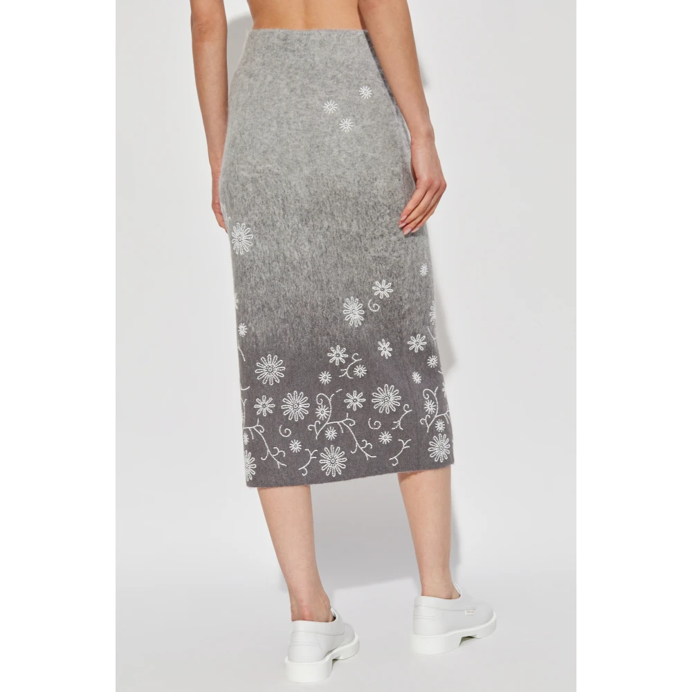 Kenzo Rok met kralen Gray Dames