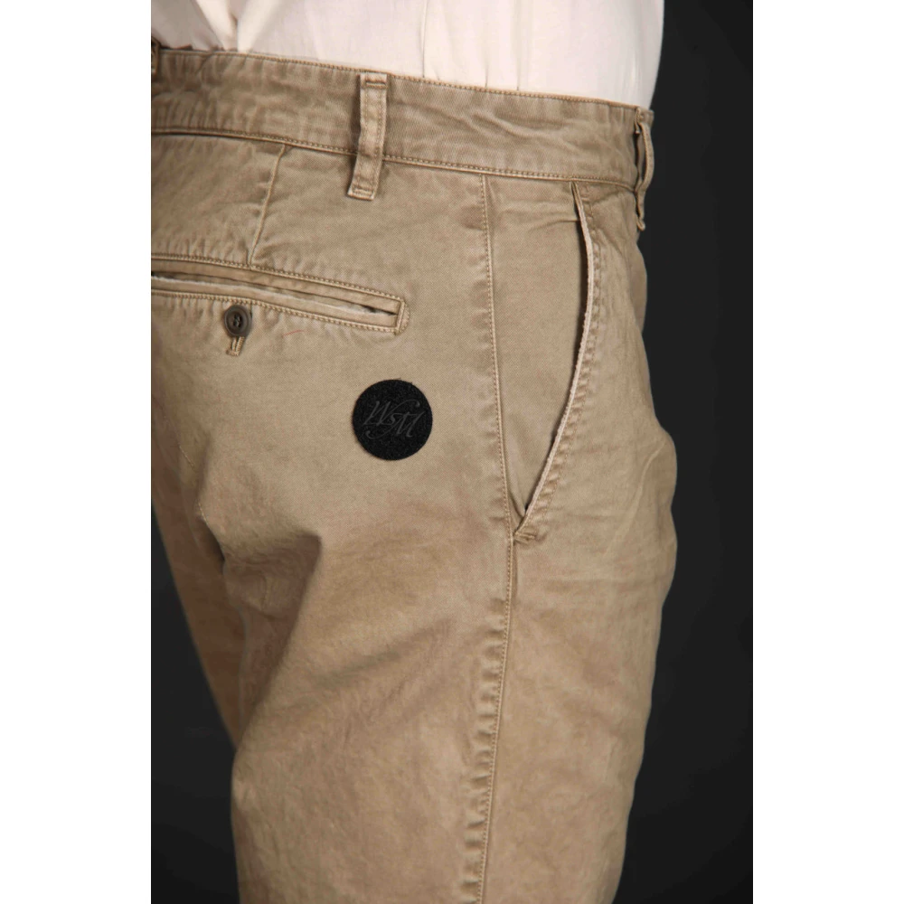 Mason's Beperkte Editie Wortelpas Cargo Broek Beige Heren
