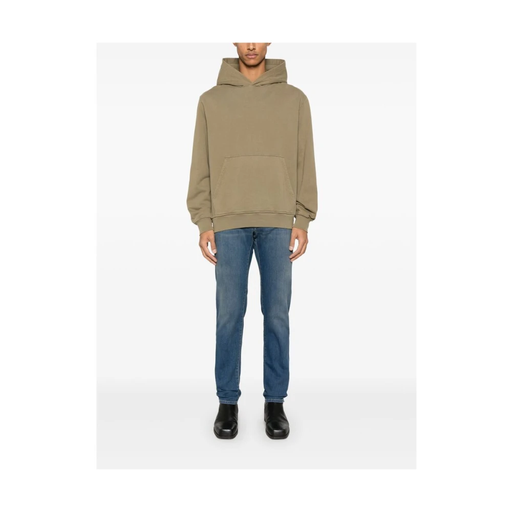 Jacob Cohën Indigo Blauwe Klassieke Vijf Zak Jeans Blue Heren