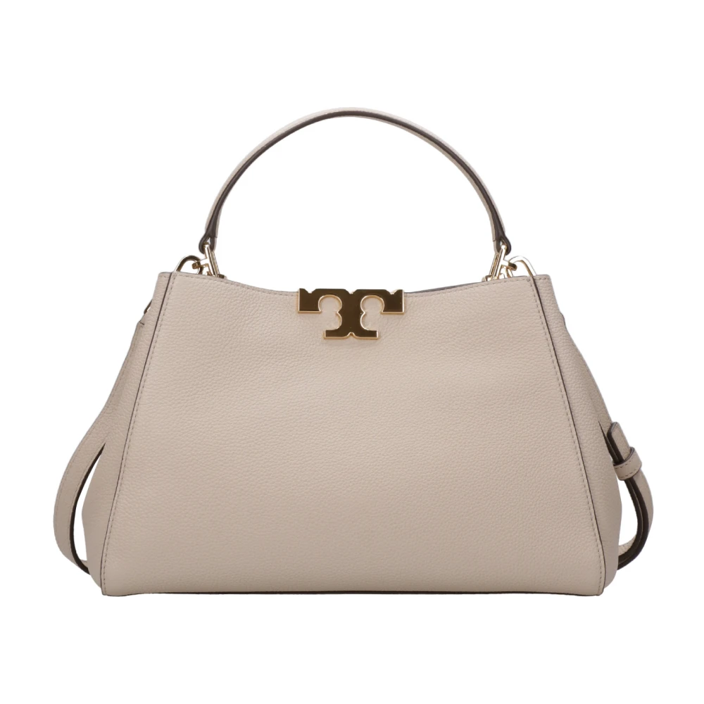 Tory Burch Women's Beige Handbags, One Size, Eleanor Soft Satchel