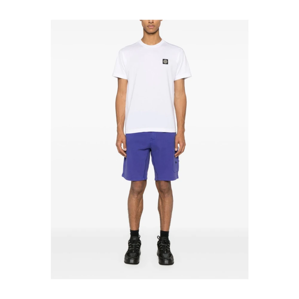 Stone Island Witte T-shirts & Polo's voor mannen White Heren