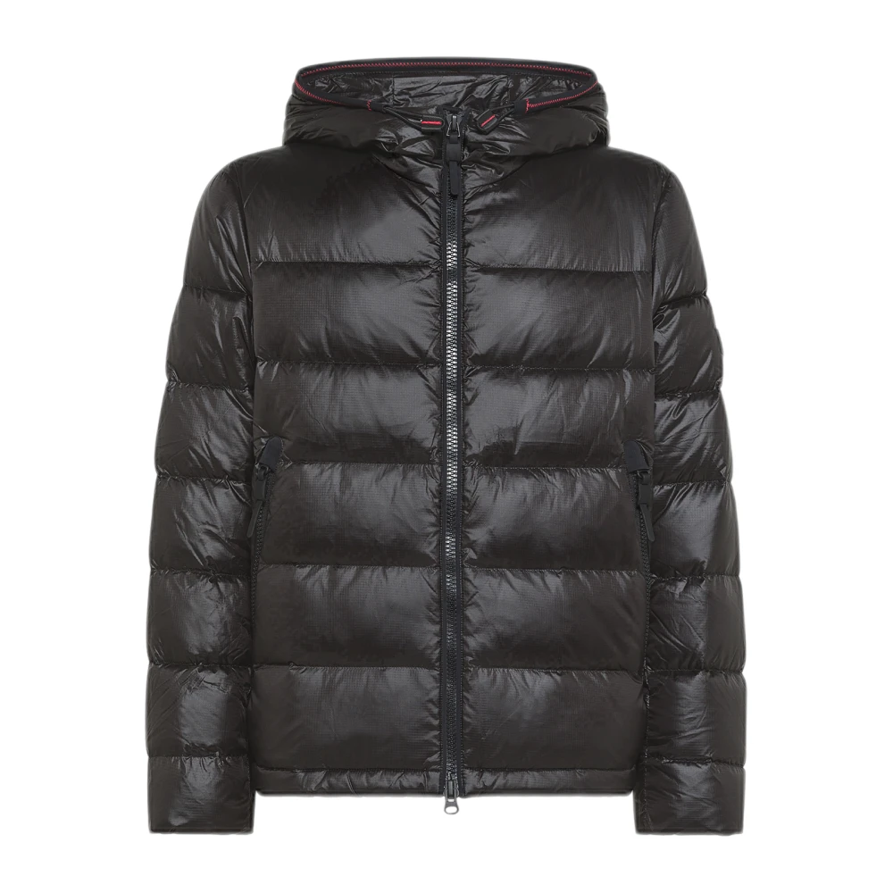 Peuterey Men's Black Stretch Fabric Down Jacket