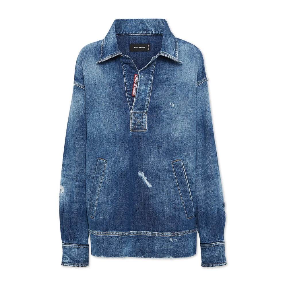 Jackets > Denim Jackets - - Dsquared2 - Modalova