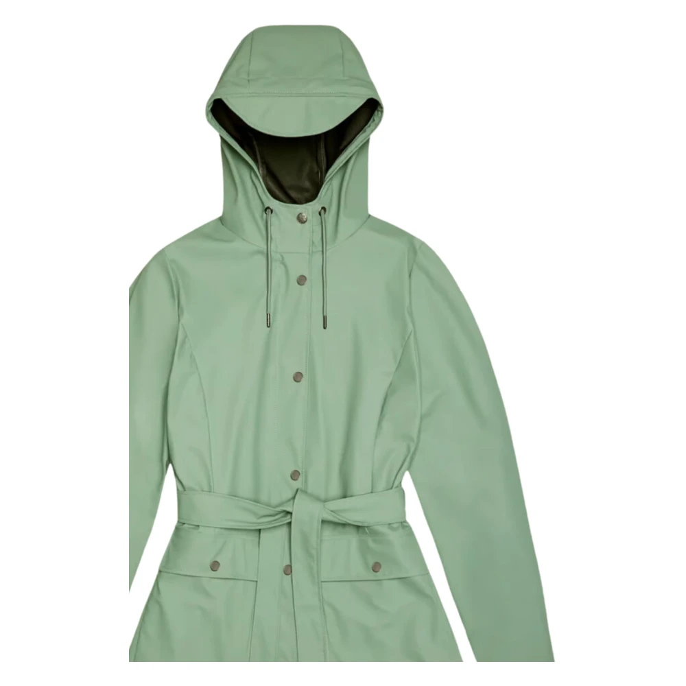 Rains Curve Waterdichte Jas Green Heren