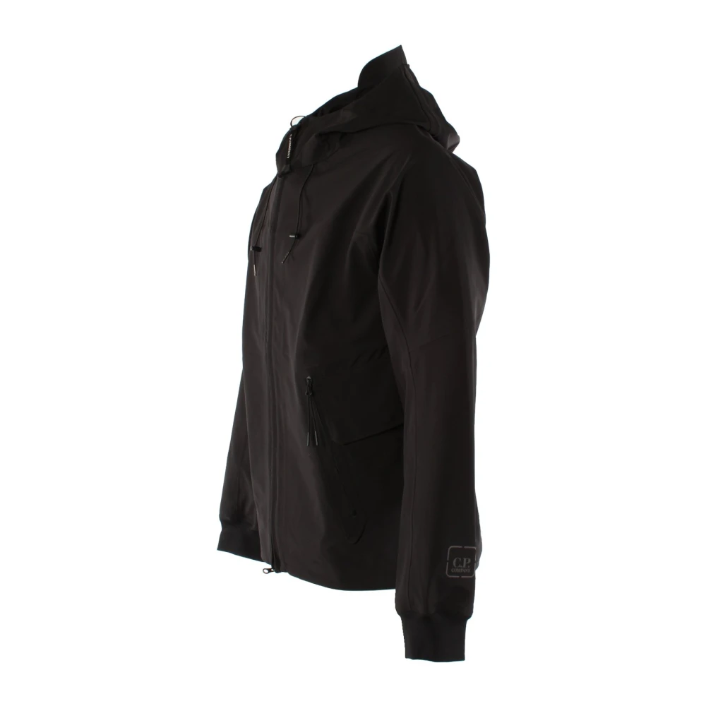 C.P. Company Zwarte Metroshell Jas voor Heren Black Heren