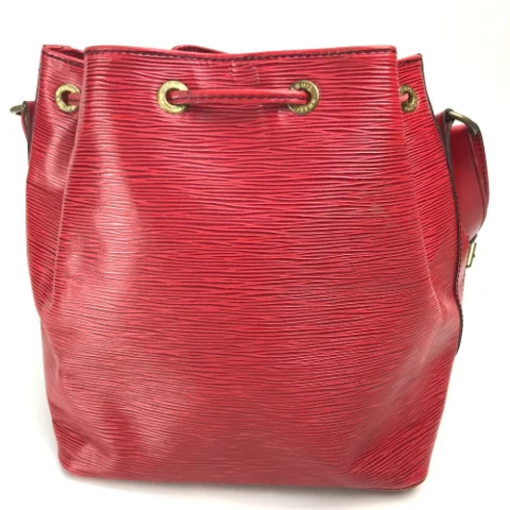 Louis Vuitton Vintage Pre-owned Leather louis-vuitton-bags Red Dames