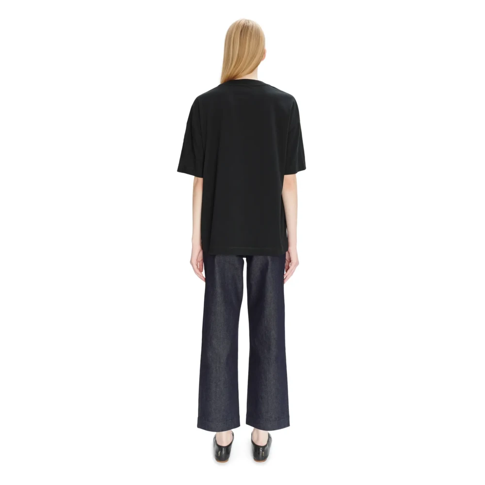 A.p.c. Velvet VPC Zwarte T-shirts en Polos Black Dames