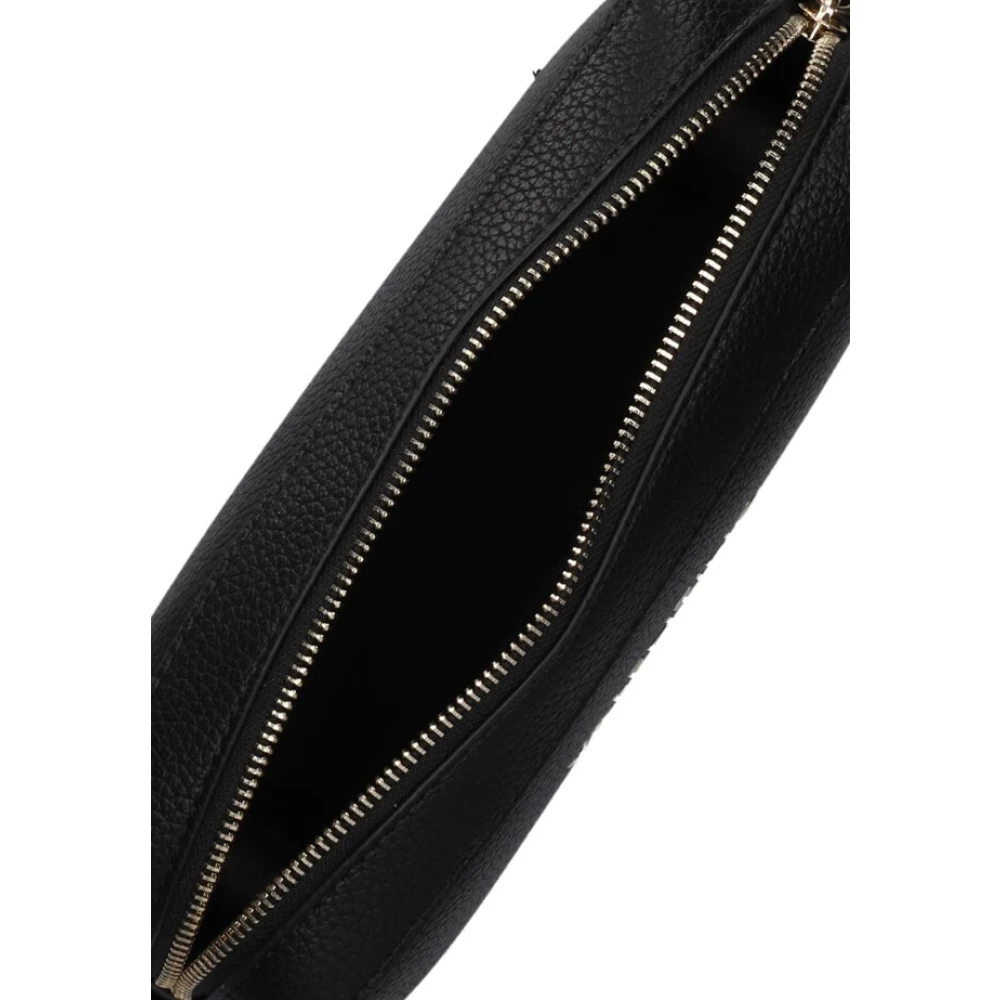 Valentino by Mario Valentino Alexia Camera Tas Zwart Leer Look Black Dames