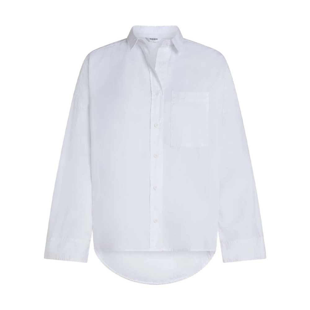 Penn&Ink N.Y Lange Mouw Blouse White Dames