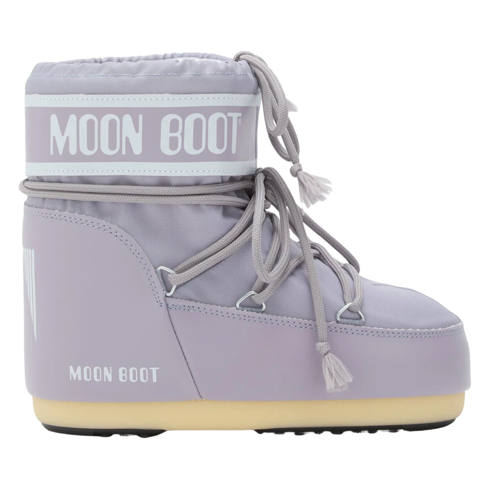 Moon Boot Girls Purple Kids Boots, 39 Eu, Icon Low Boots