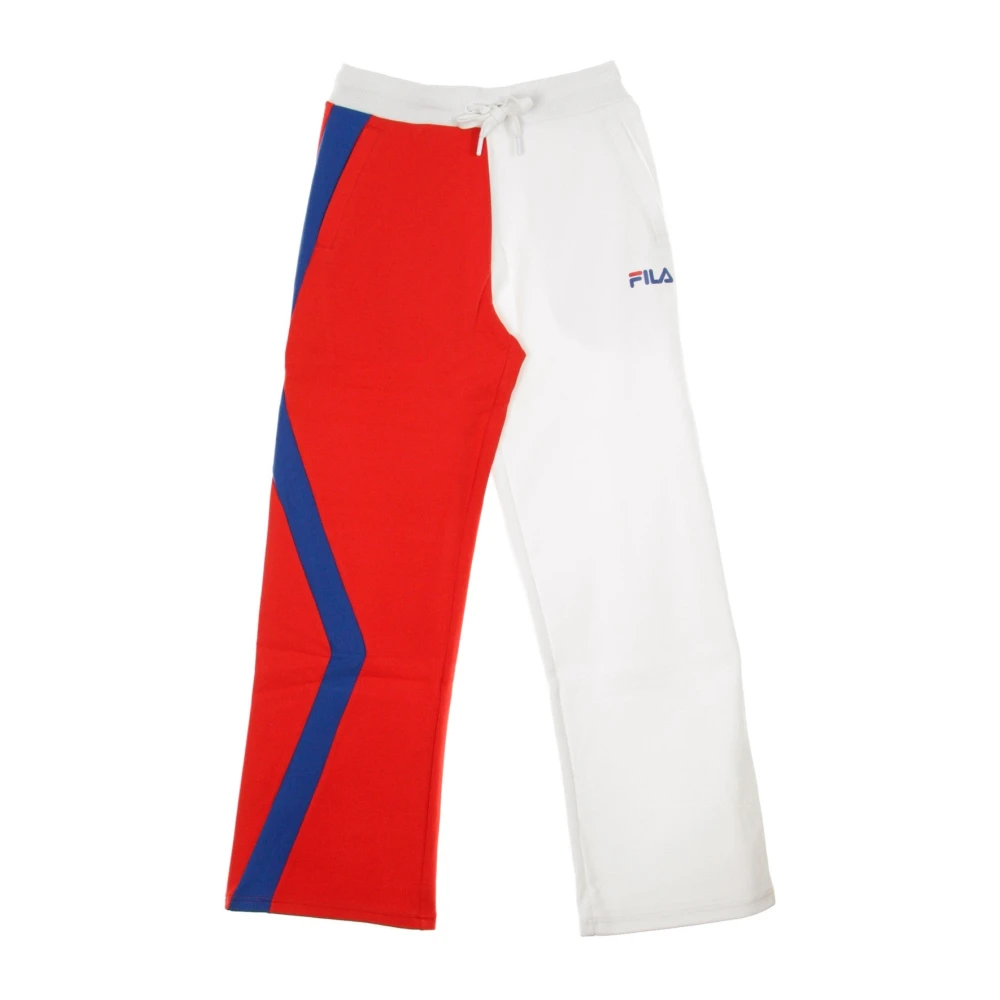 Fila Witte lichtgewicht trainingsbroek voor vrouwen Multicolor Dames