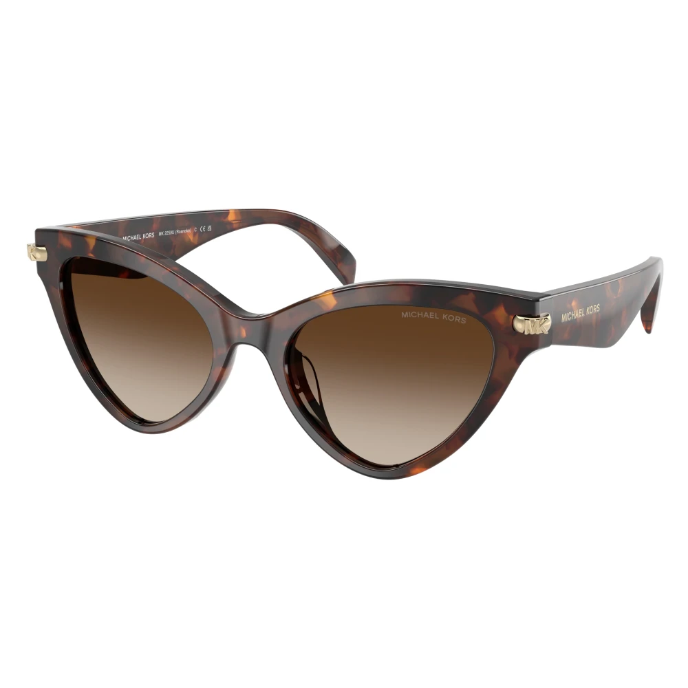 Michael Kors Women's Brown Sunglasses, 52 Mm, Stylish Sunglasses Roanoke Blue