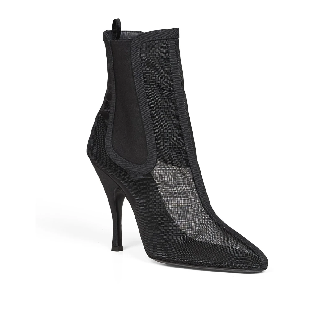 Alaïa Mesh kniehoge laarzen