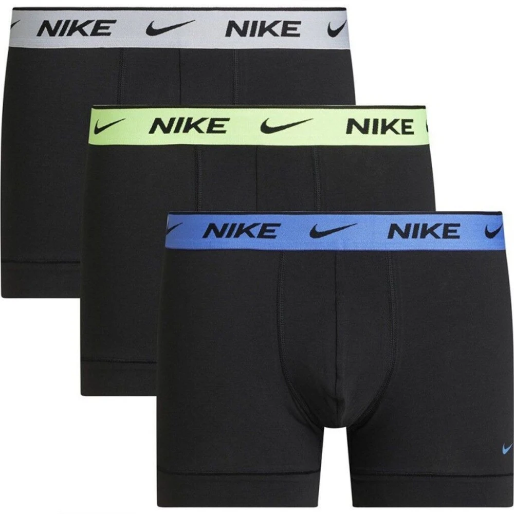 Nike Everyday Cotton Stretch Trunk (3 Pack) Boxershorts Kleding white black maat: M beschikbare maaten:M