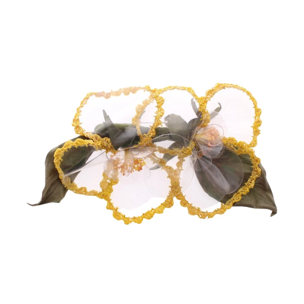 Dolce & Gabbana Women's Exquisite Floral Silk Brooch